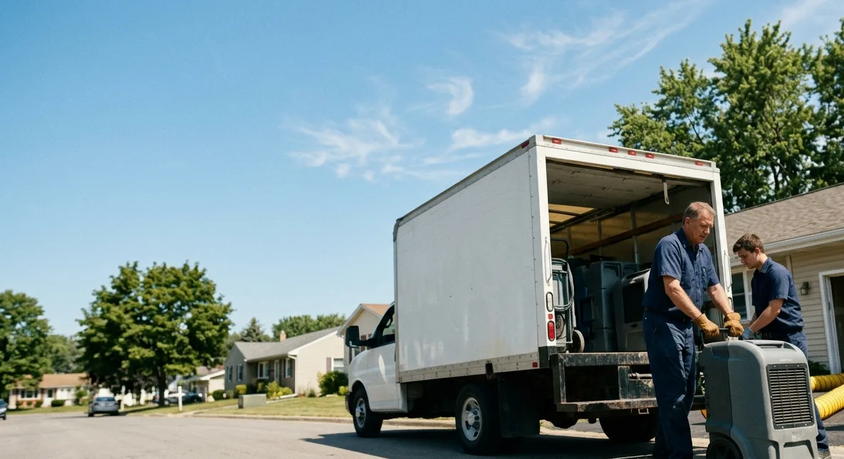Water Damage Cleanup in Hanoverton, OH near me